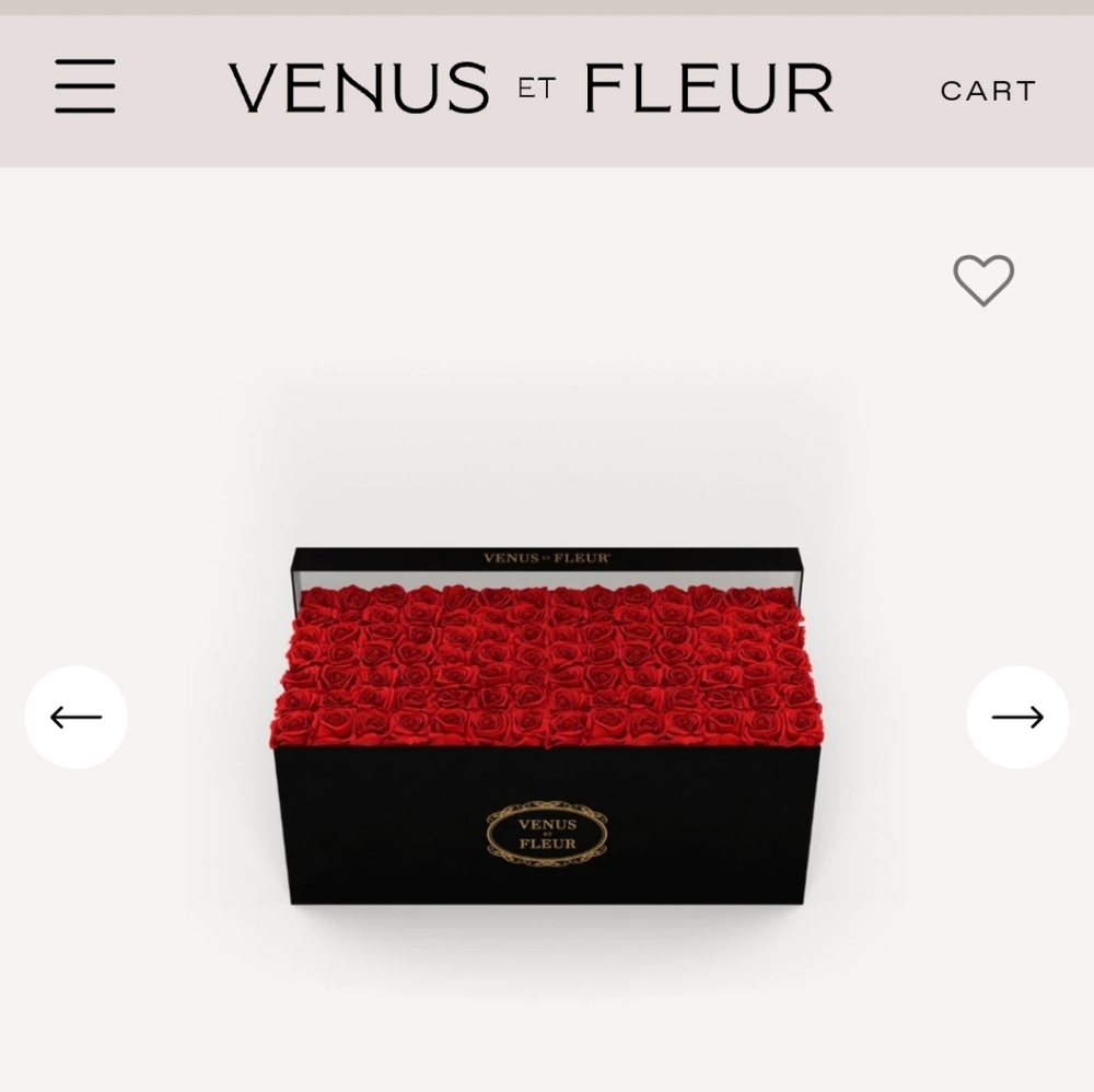 VENUS LE DUO MAGNIFIQUE$879 85-90 Eternity Roses